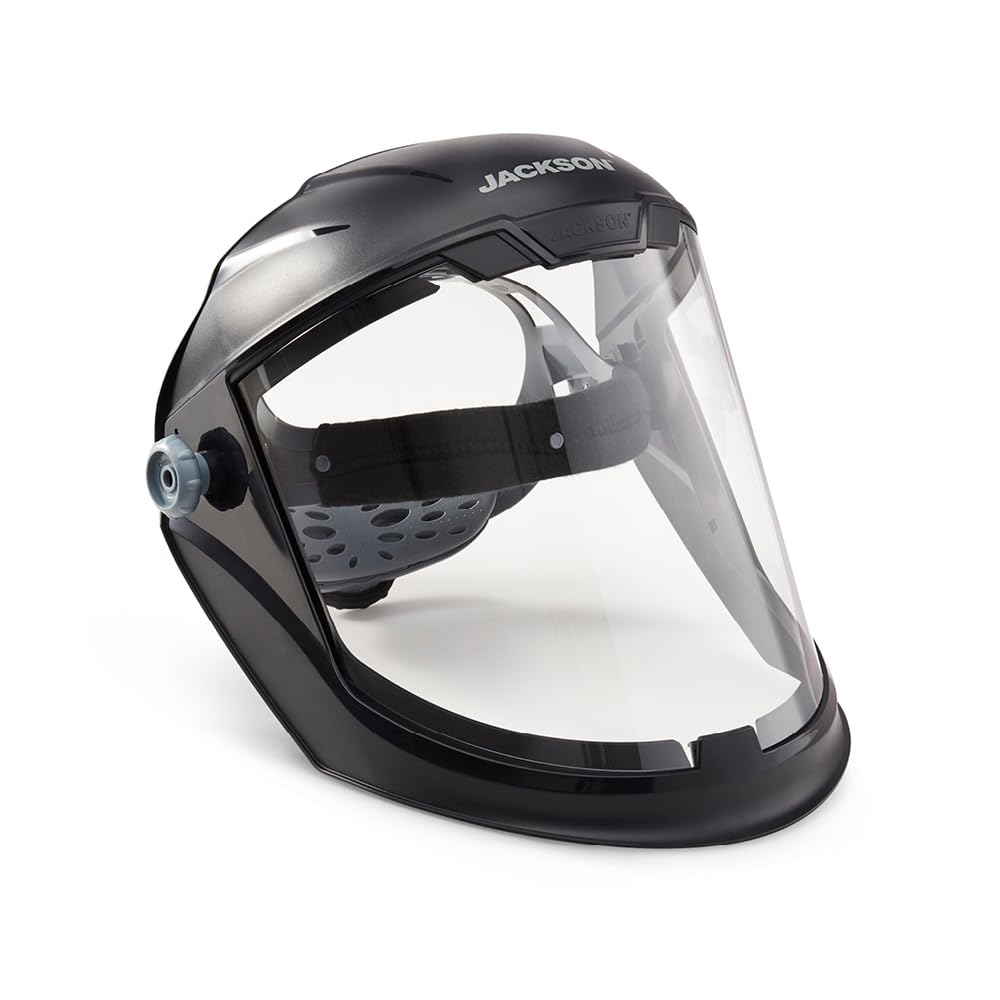 Jackson Safety Maxview Face Shield, Uncoated Clear Tint, for Work CSA Z94.3