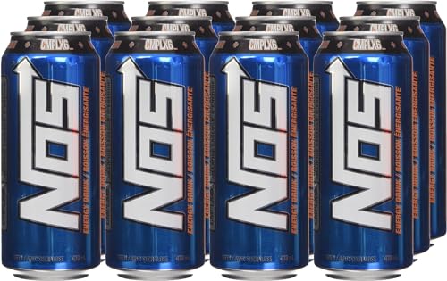 NOS Original Energy Drink, 473mL Cans (12-Pack)