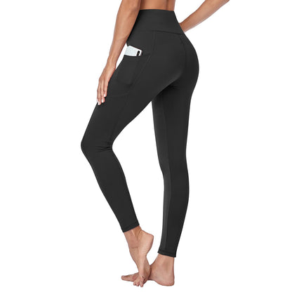 Gayhay Leggings with Pockets for Women - High Waisted Tummy Control Soft Compression Yoga Pants for Workout Running Gym - Available at All In One Marketplace Canada