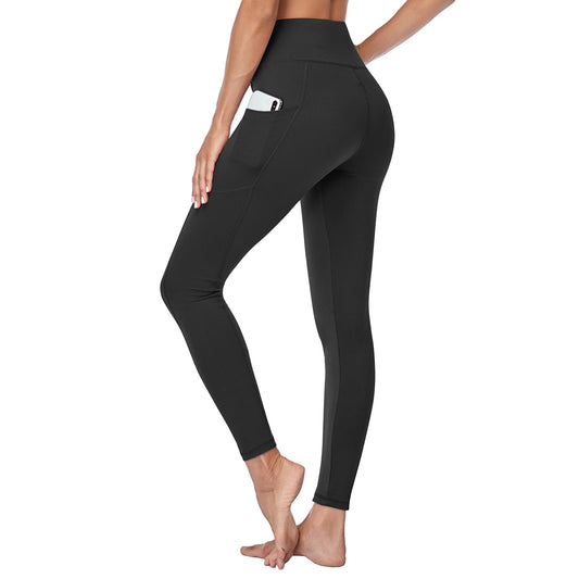 Gayhay Leggings with Pockets for Women - High Waisted Tummy Control Soft Compression Yoga Pants for Workout Running Gym - Available at All In One Marketplace Canada