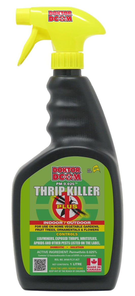 Doktor Doom PM 0.025 Thrip Killer Plus, 1L - Available at All In One Marketplace Canada