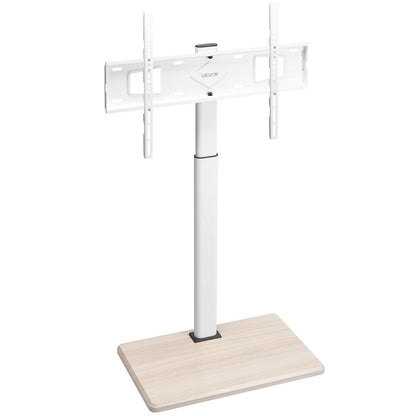 VEVOR Rolling TV Stand, Mobile TV Cart for 32-70 Inch Screens, 25° Left-Right Rotation and Height Adjustable TV Mount on Wheels, Holds up to 99 lbs for Corner, Bedroom, Outdoor, Max VESA 600x400mm VEVOR