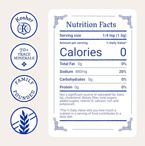 Light Grey Celtic Sea Salt – 1 Pound Resealable Bags (2 Count) | Pure, Hand-Harvested, No Additives