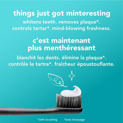 Hello Goodbye Plaque Whitening Toothpaste, Fluoride Free, Vegan & SLS Free, Natural Peppermint with Tea Tree & Coconut Oil, 98ml, Pack of 3, Amazon Exclusive 🍁 All In One Marketplace Canada