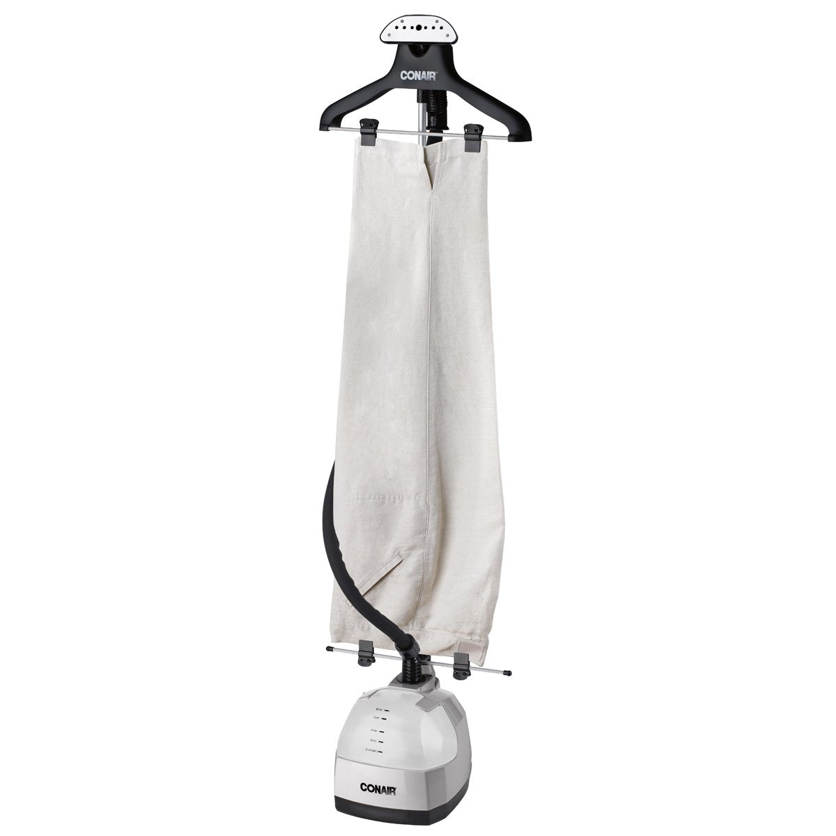 Conair GS28NXC Garment Upright Steamer with Microban, Full Size Standing Steamer for Clothes, 1500W Professional Steam and Press, Fast 45-Second Heat-Up