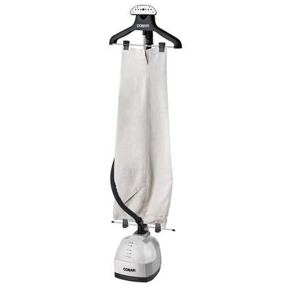 Conair GS28NXC Garment Upright Steamer with Microban, Full Size Standing Steamer for Clothes, 1500W Professional Steam and Press, Fast 45-Second Heat-Up