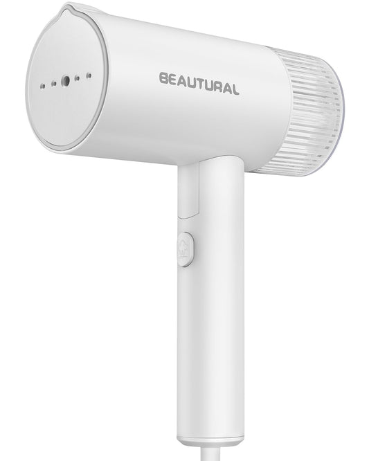 BEAUTURAL Steamer for Clothes, Foldable Handheld Clothing Wrinkles Remover for Garments, 30-Second Fast Heat-up, Portable Fabric Steamer for 120V Countries, Not for Use in 220V Such as Europe - Available at All In One Marketplace Canada