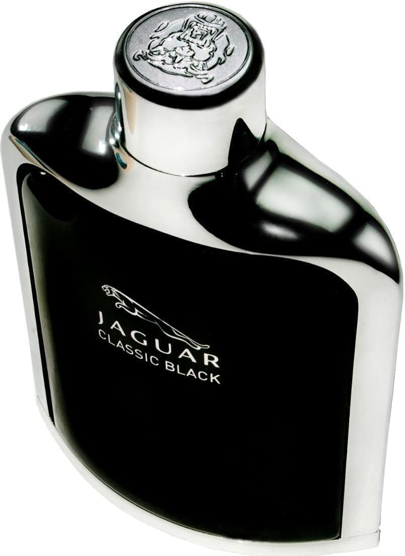 Jaguar Classic Black Eau De Toilette Spray For Men, 3.4 Ounce/0.21 Pounds