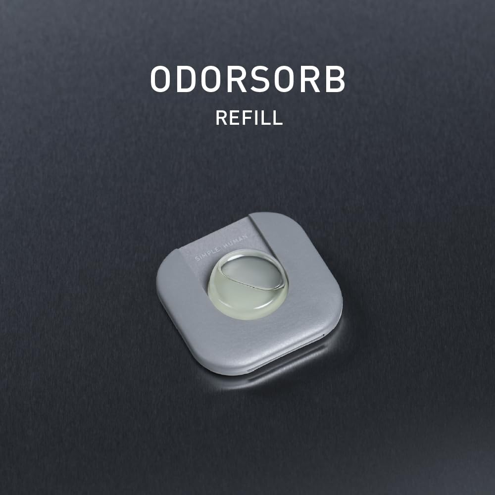 simplehuman All-Natural Odor-Absorbing System, Odorsorb Pod Refill, 4 Pods, Fit inside Close-lid Trash Cans 🍁 All In One Marketplace Canada