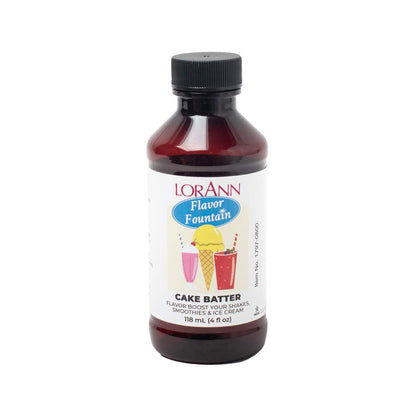 LorAnn Cake Batter (White) Flavor Fountain, 4 oz Bottle 🍁 All In One Marketplace Canada