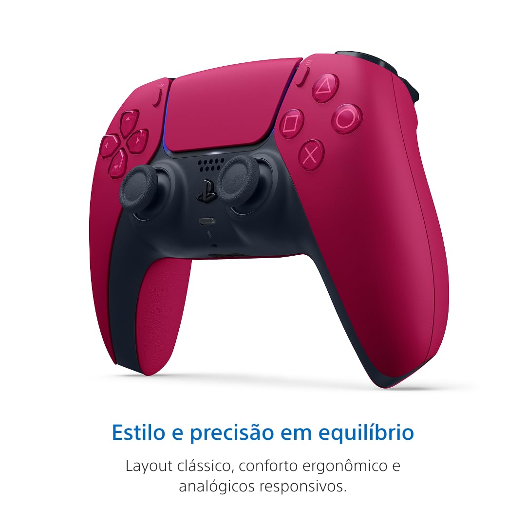 DualSense Wireless Controller – Cosmic Red - For PS5, PC, MAC & Mobile