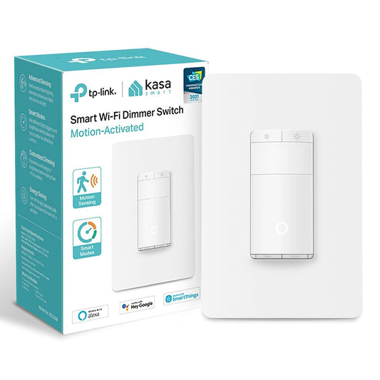 Kasa Smart Motion-Activated WiFi Dimmer Switch by TP-Link (KS220M) - Smart Motion Detection, WiFi Light Switch Works with Alexa and Google Assistant, No Hub Required, White 🍁 All In One Marketplace Canada Kasa Smart