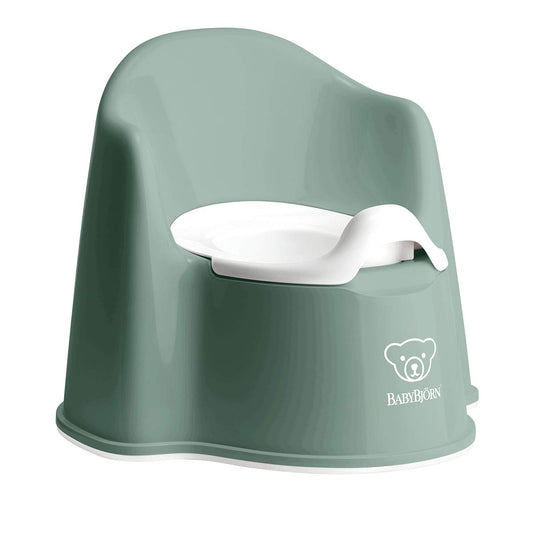 BABYBJÖRN Potty Chair, Deep Green/White 🍁 All In One Marketplace Canada BabyBjörn