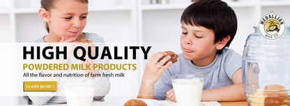 Medallion Brand Whole Milk Powder 500g - Dried Milk from Canada, Free of Antibiotics, No rbST or rBGH