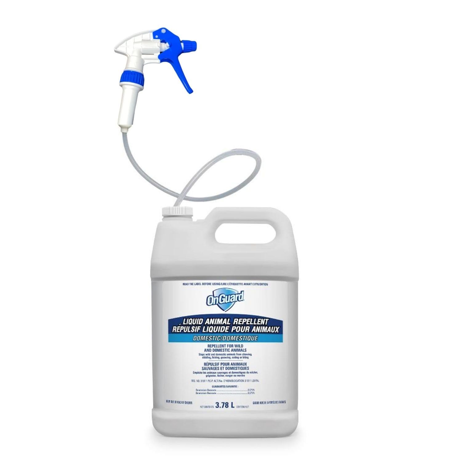 CLEARNEXT 36" Remote Trigger Sprayer with 38-400 Cap | Compatible with OnGuard's Pro-Perm Insect Killer, P-22-RTU and Liquid Animal Repellent 3.78L Jug