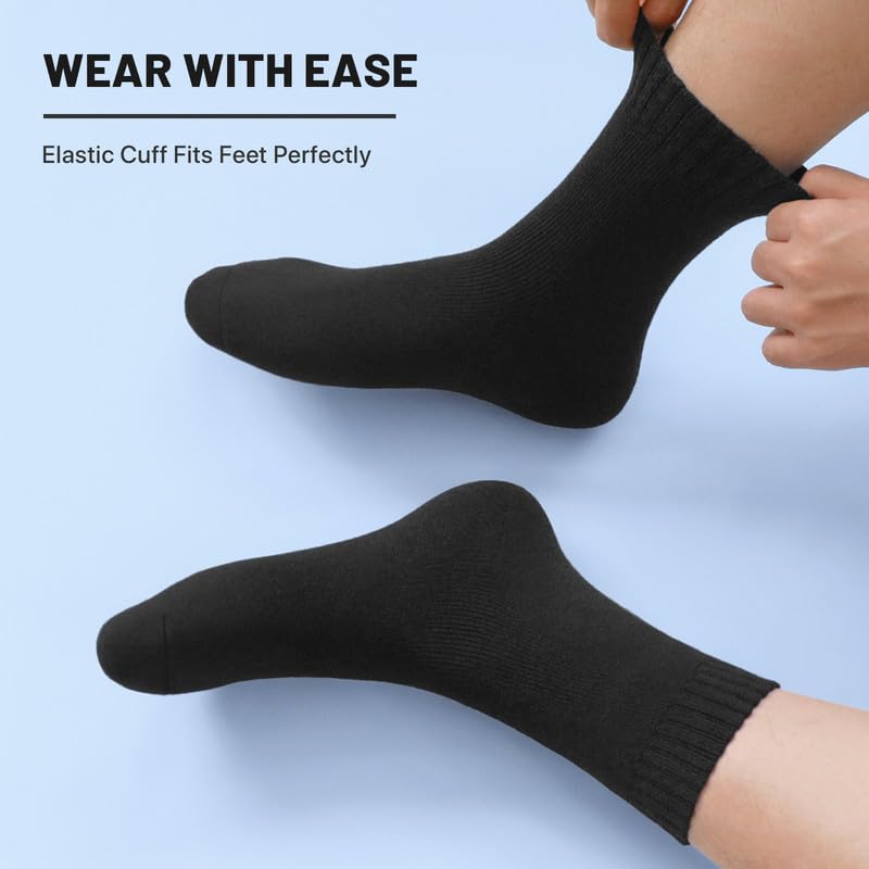 SIMIYA 5 Pairs Merino Wool Socks Extra Thick for Winter Cold Weather 🍁 All In One Marketplace Canada