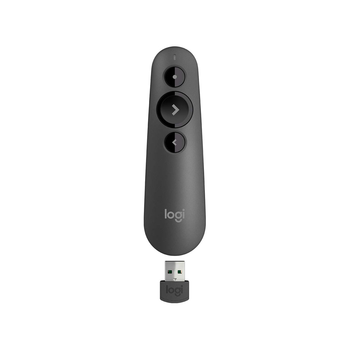 Logitech R500s Laser Presentation Remote Bluetooth USB A Receiver - Black
