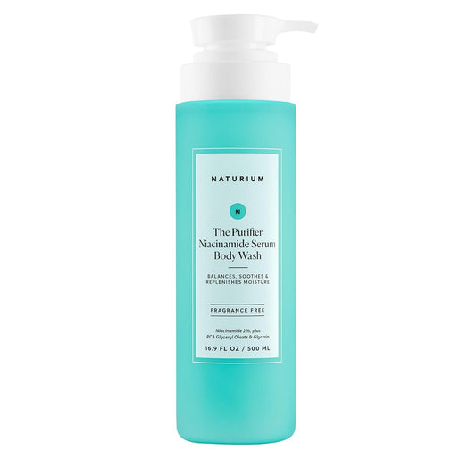 Naturium The Purifier Niacinamide Serum Body Wash | Moisturizing Shower Gel, With PCA Glyceryl Oleate & Glycerin | 16.9 FL OZ / 500 ml 🍁 All In One Marketplace Canada