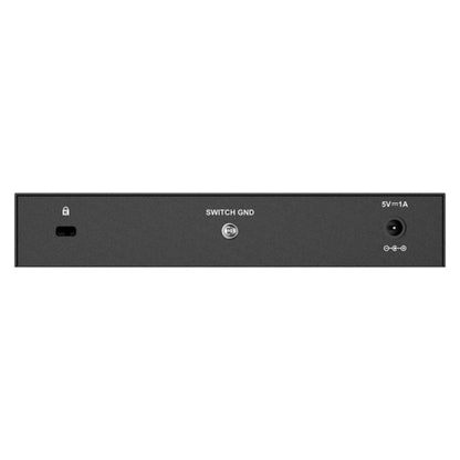 D-Link DGS-108, 8 Port Gigabit Ethernet Switch Unmanaged, Network Splitter, Silent Fanless, Network Hub, Sturdy Metal with Shielded Ports, Compact Desktop/Wall Mount, QoS, Energy Saving, Plug and Play D-Link