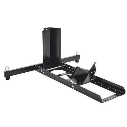 VEVOR Motorcycle Wheel Chock Upright, 1800 lbs Capacity, Heavy-duty Steel Motorcycle Front Wheel Stand with 6 Adjustable Holes, For 15"-22" Off-Road Motorcycles, Standard Motorcycles VEVOR