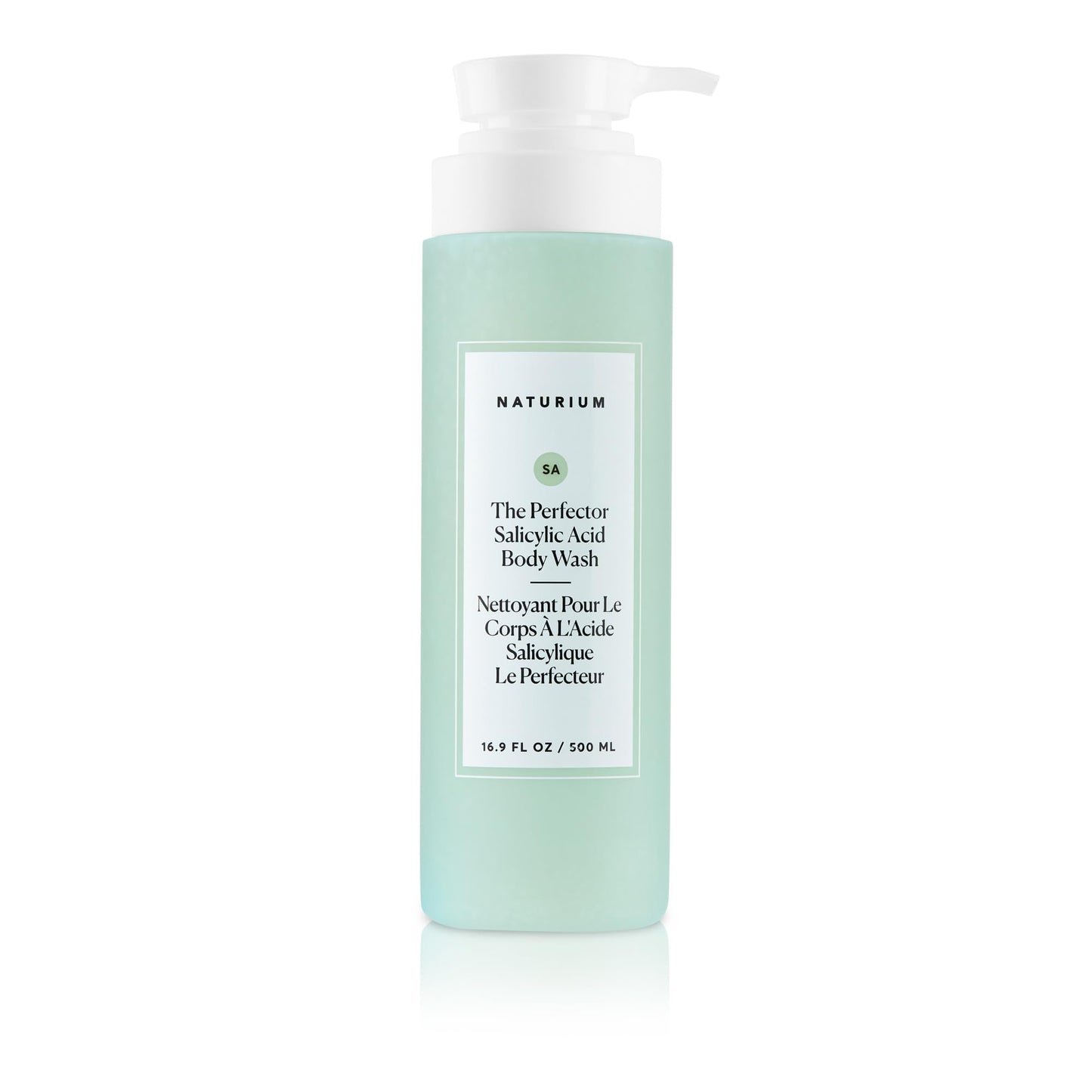 Naturium The Perfector Salicylic Acid Body Wash | Gentle & Smoothing Cleanser | 16.9 FL OZ / 500 ml