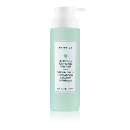 Naturium The Perfector Salicylic Acid Body Wash | Gentle & Smoothing Cleanser | 16.9 FL OZ / 500 ml