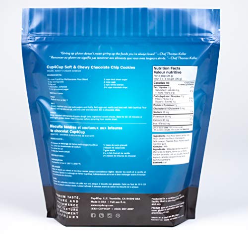 Cup4Cup Multipurpose Gluten-Free Flour – 1:1 All-Purpose Substitute, 1362g
