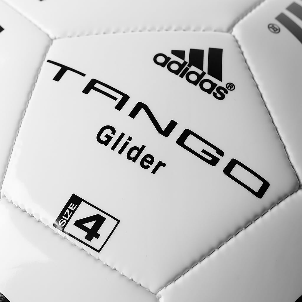 adidas Men's Tango Glider Soccer Ball, white/black, 4 🍁 All In One Marketplace Canada