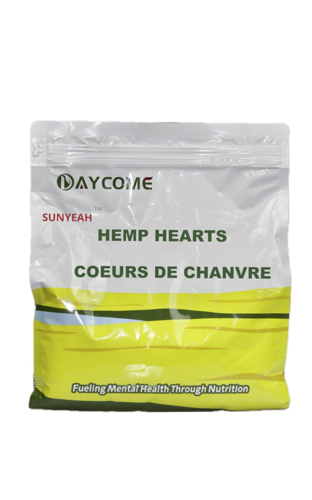 SUNYEAH Hemp Hearts - 2 kg Hulled Hemp Seeds from Saskatchewan, 12g Omega-3 & 6 per Serving, Non-GMO Vegan Keto