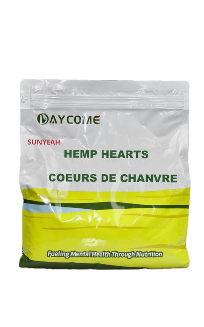 SUNYEAH Hemp Hearts - 2 kg Hulled Hemp Seeds from Saskatchewan, 12g Omega-3 & 6 per Serving, Non-GMO Vegan Keto