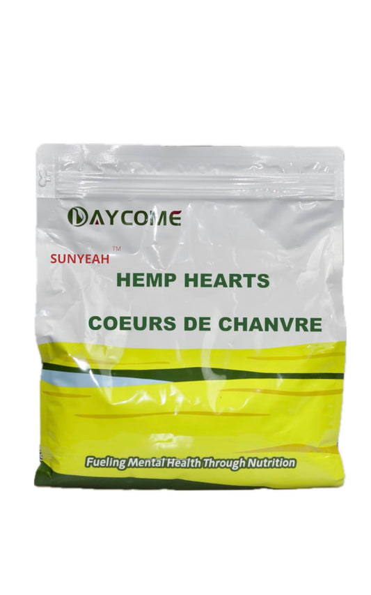 SUNYEAH Hemp Hearts - 2 kg Hulled Hemp Seeds from Saskatchewan, 12g Omega-3 & 6 per Serving, Non-GMO Vegan Keto