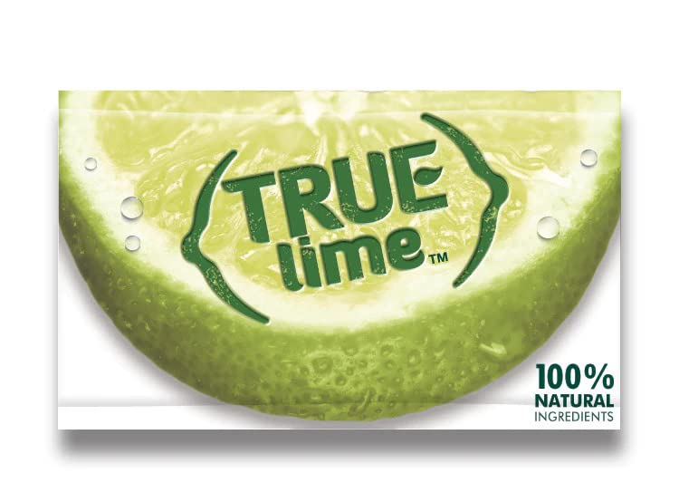 True Lime Water Enhancer - Sugar Free, 0 Calories, 100% Natural Lime Flavor - 100 Single-Serve Packets (Bilingual Label)