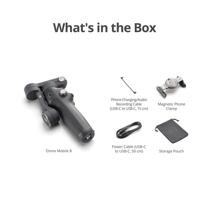 DJI Osmo Mobile 8 Standard Combo, Gimbal Stabilizer for Phone