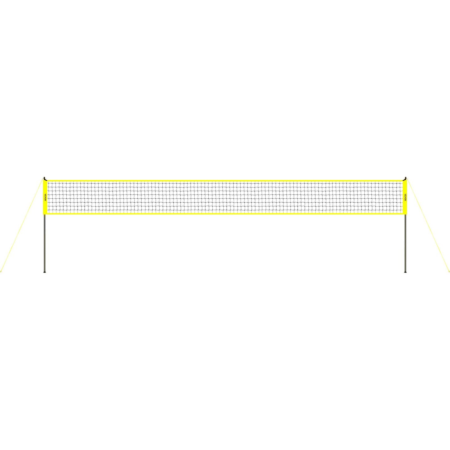 VEVOR Outdoor Portable Volleyball Net System, Adjustable Height Steel Poles, Professional Volleyball Set with PVC Volleyball, Pump, Carrying Bag, Heavy Duty Volleyball Net for Backyard, Beach, Lawn VEVOR
