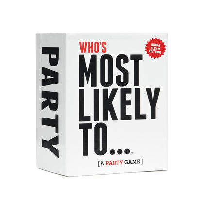 Who's Most Likely to... Kinda Clean Edition | Family Card Game | Ages 14+ 🍁 All In One Marketplace Canada