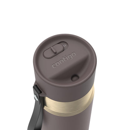 Contigo AutoSeal 16 oz Travel Mug | Leakproof w/Auto-Sealing Spout & Slider Lock | Vacuum-Insulated Stainless Steel Tumbler for Hot Coffee & Tea or Cold Drinks | BPA & Lead-Free | Dishwasher Safe 🍁 All In One Marketplace Canada