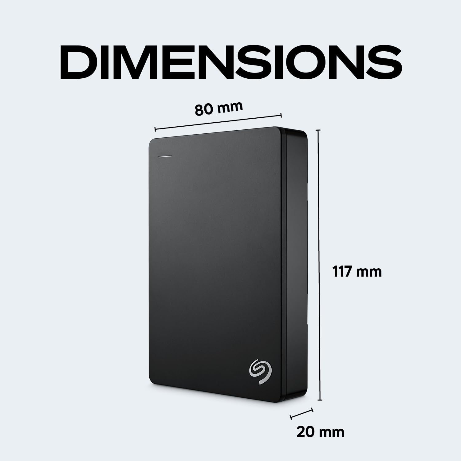 Seagate Portable 4TB External Hard Drive HDD – USB 3.0 for PC, Mac, Xbox, & Playstation - 1-Year Rescue Service (STGX4000400)