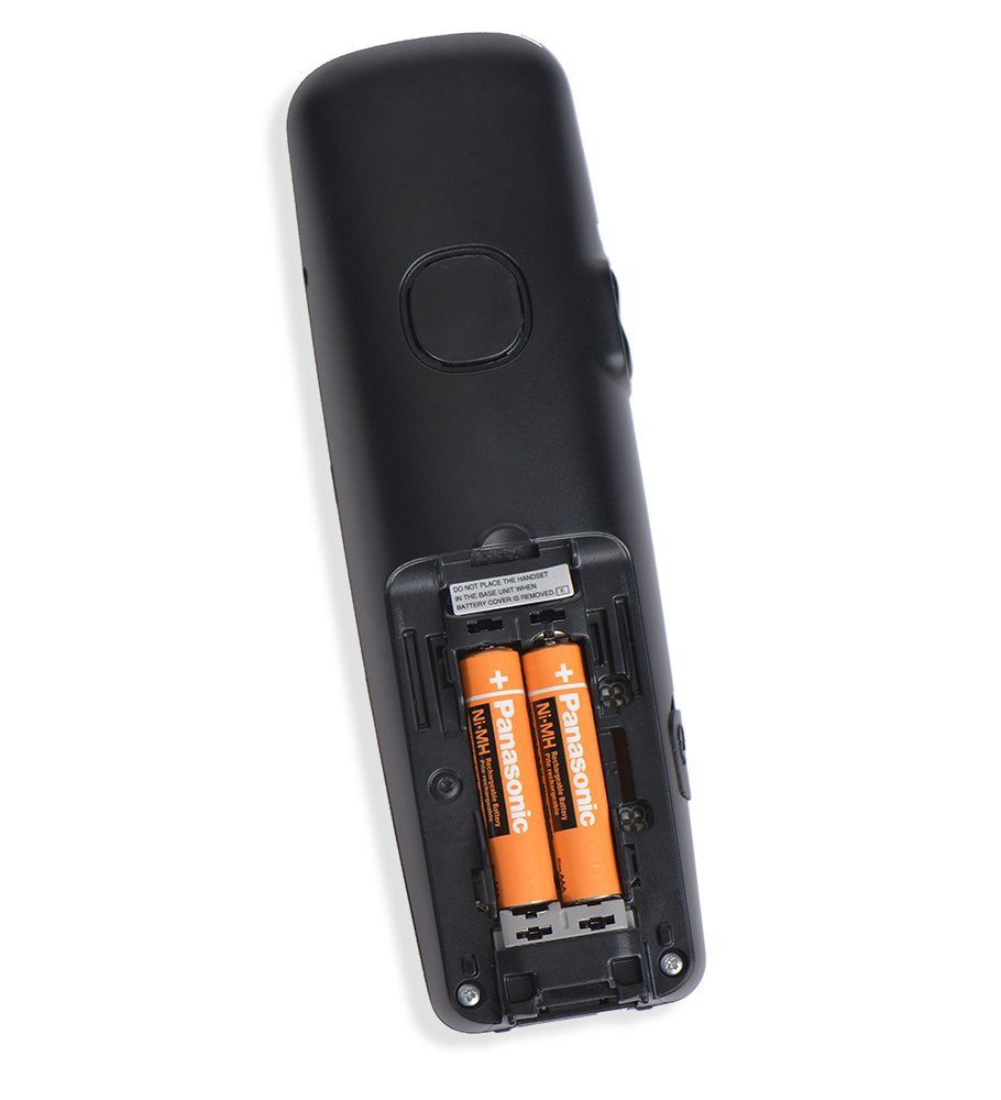 Panasonic HHR-4DPA/4B Genuine AAA NiMH Rechargeable Batteries for DECT Cordless Phones, 4 Pack