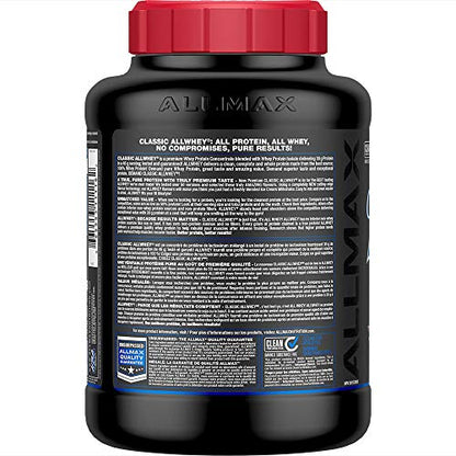 ALLMAX All Whey Classic - 100% Whey Protein Powder, Chocolate, 5 lb
