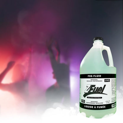 Z Fuel Universal UVG Fog Fluid Juice - 3.78 Litres - Professional Grade For Fog Machine - Perfect For Halloween, Weddings, Party or DJ Effects - High Output & Long Lasting