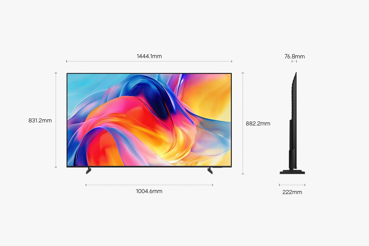 Téléviseur Mini LED Samsung 65 pouces, M70H, Mini LED HDR avec spectre de couleurs pures, conversion ascendante 4K, téléviseur intelligent, concentrateur de jeu, Dolby 2.0, téléviseur (UN65M70HAFXZC, 2026)
