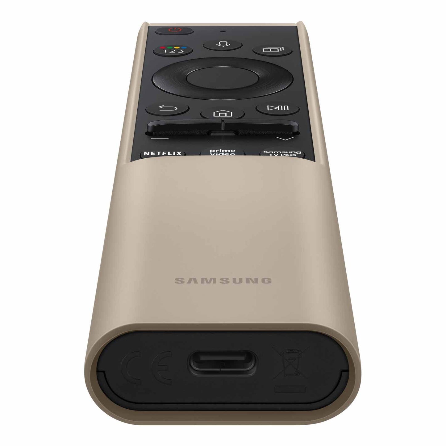 SAMSUNG SolarCell Remote, Solar Powered, Self-Charging TV Remote Control, USB-C Rechargeable, Made of Recycled Materials, VG-TM2180ES/ZA, Black 🍁 All In One Marketplace Canada