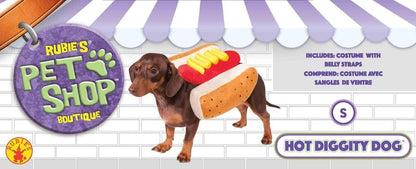 Rubies Costume Co Halloween Classics Collection Pet Costume, Small, Hot Dog