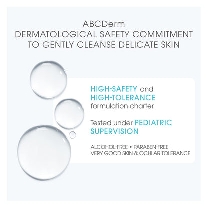 Bioderma ABCDerm H2O - Baby Skin Care - Micellar Cleansing Water for Babies and Kids, Blue, 1lt 🍁 All In One Marketplace Canada