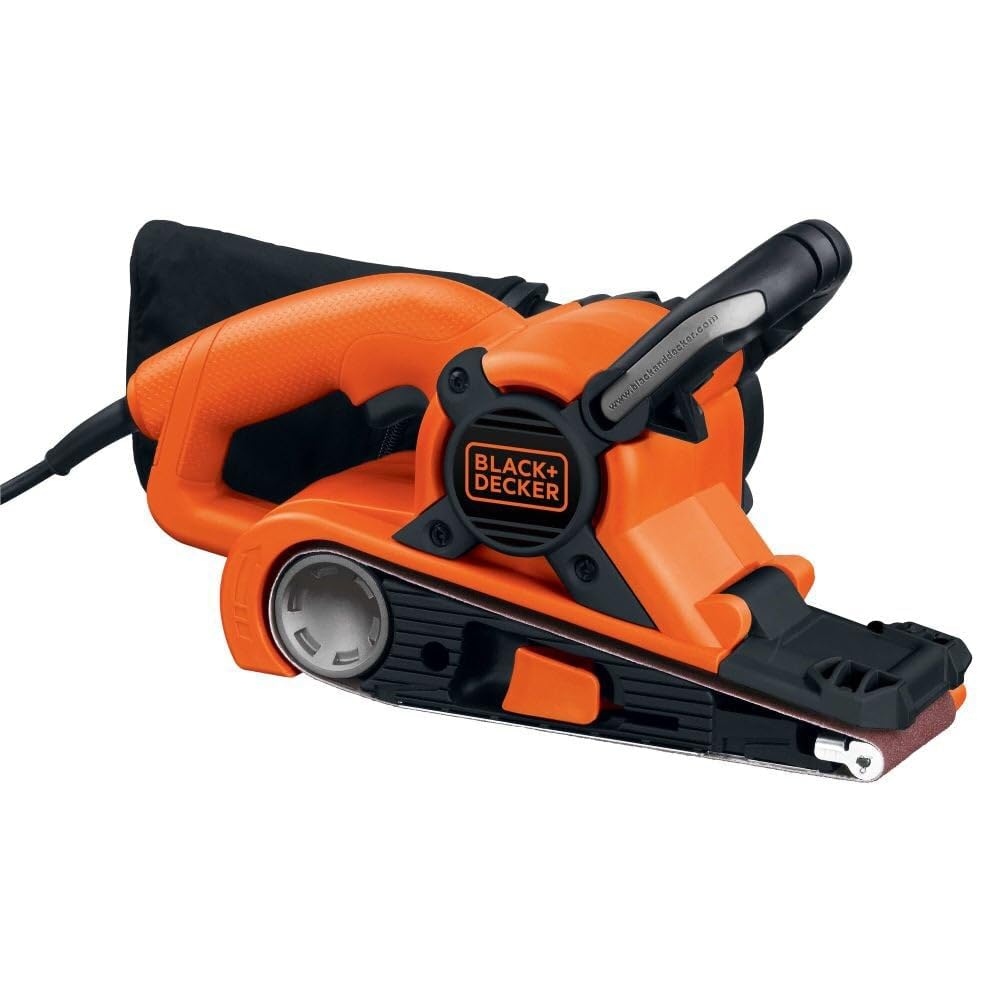 BLACK+DECKER Belt Sander with Dust Bag, 7-Amp, 3-Inch by 21-Inch (DS321) BLACK+DECKER