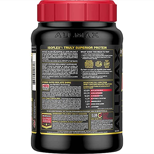 ALLMAX ISOFLEX 100% Ultra-Pure Whey Protein Isolate - Chocolate Peanut Butter - 2 lb