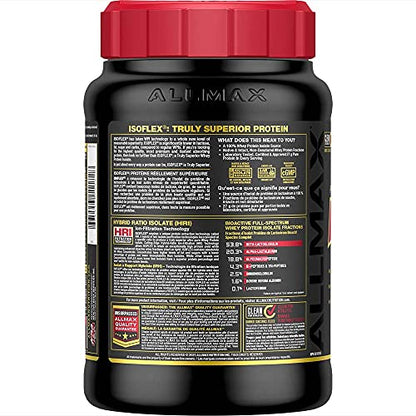 ALLMAX ISOFLEX 100% Ultra-Pure Whey Protein Isolate - Chocolate Peanut Butter - 2 lb