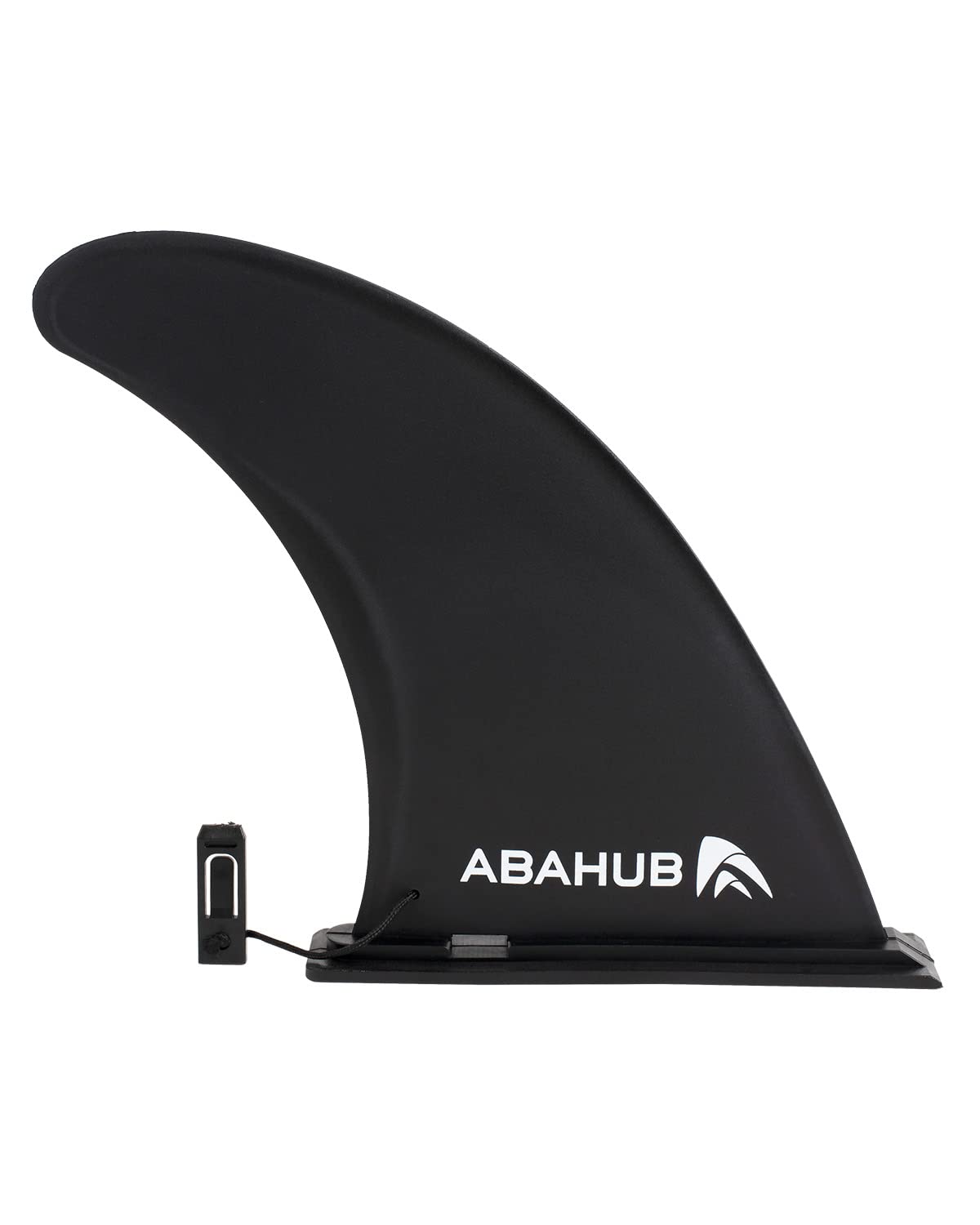 Abahub 9'' SUP Fin Inflatable Paddle Board Replacement Fins, Quick Release Slide in Detachable Center Fin for iSUP Stand UP Paddleboard Inflatable Boards 9 Inch 1 Pack Black
