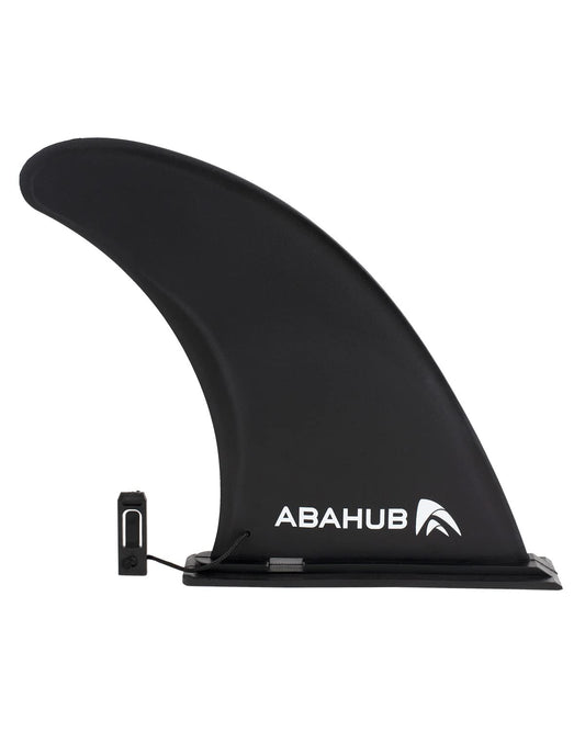 Abahub 9'' SUP Fin Inflatable Paddle Board Replacement Fins, Quick Release Slide in Detachable Center Fin for iSUP Stand UP Paddleboard Inflatable Boards 9 Inch 1 Pack Black