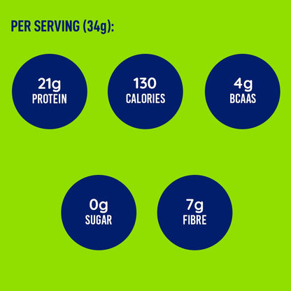 LEANFIT ORGANIC PLANT-BASED PROTEIN, Natural Chocolate - Vegan, Soy Free, Gluten Free, Dairy Free, Sugar Free - 21g Protein, 40 Servings, 1.5kg Bag